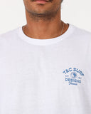 TOWN & COUNTRY Still Stoked Tee - WHITE
