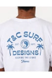 TOWN & COUNTRY Still Stoked Tee - WHITE