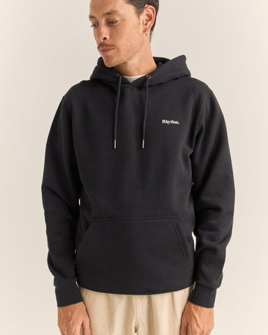 RHYTHM Brand Fleece Hood - BLACK