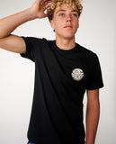 RIP CURL Wettie Icon Standard Tee - BLACK