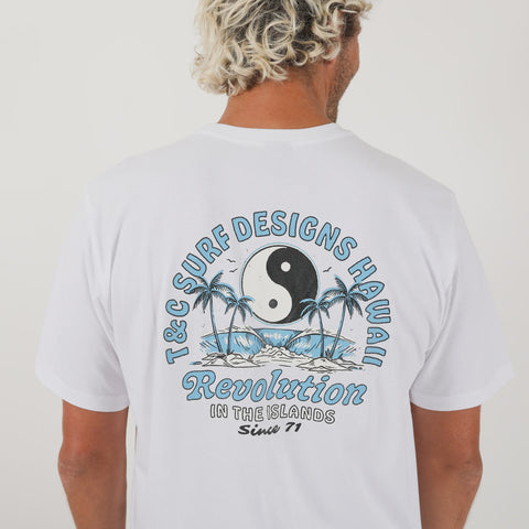 TOWN & COUNTRY North Shore Tee - WHITE