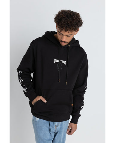 RHYTHM Scorpion Heavyweight Fleece Hood - BLACK