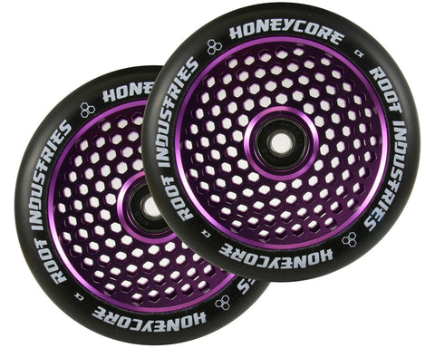 ROOT INDUSTRIES Honey Core 120mm Wheels Pair - PURPLE
