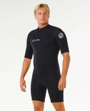 RIP CURL Trad Mens Springsuit - BLACK