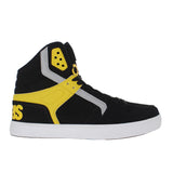 OSIRIS Clone Hi Tops - BLACK / YELLOW / WHITE
