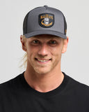 THE MAD HUEYS Such Is Beer Twill Trucker - CHARCOAL