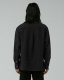 FORMER Crux Flannel Long Sleeve Short - BLACK