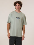 THRILLS Make A Wish Oversize Fit Tee - DIRTY SAGE