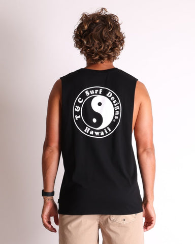 TOWN & COUNTRY OG Muscle Tee - BLACK VINTAGE