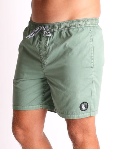 TOWN & COUNTRY OG Beach Shorts - MOSS