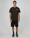 SILENT THEORY Rail Scoop Tee - CHARCOAL