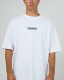 SILENT THEORY Superior Box Tee - WHITE