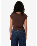 THRILLS Locked In Club Tee-  COFFEE