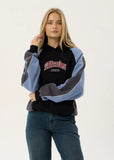 AFENDS Occupancy Paneled Boxy Hood - BLACK