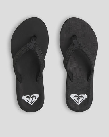 ROXY Porto Ladies Thongs - BLACK