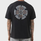 SANTA CRUZ - Dressen Evo Roses Tee - OFF BLACK