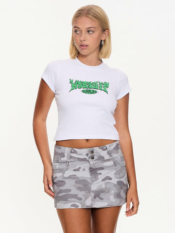 WORSHIP Whisp Teeny Tee - WHITE