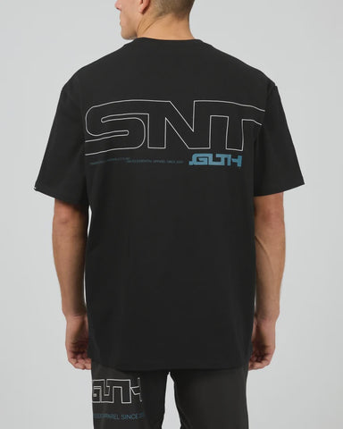 SAINT GOLIATH Hyperlink Tee - BLACK