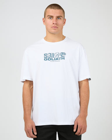 ST GOLIATH Glass Tee - WHITE