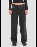 WORSHIP Gnasher Baggy Low Rider Jean - PHANTOM BLACK