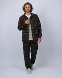 TOWN & COUNTRY Canyon Sherpa Flannel - COFFEE