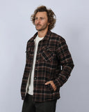 TOWN & COUNTRY Canyon Sherpa Flannel - COFFEE