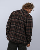 TOWN & COUNTRY Canyon Sherpa Flannel - COFFEE