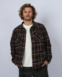 TOWN & COUNTRY Canyon Sherpa Flannel - COFFEE