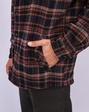 TOWN & COUNTRY Canyon Sherpa Flannel - COFFEE