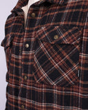 TOWN & COUNTRY Canyon Sherpa Flannel - COFFEE