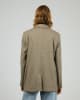 SILENT THEORY Opal Textured Blazer - BROWN