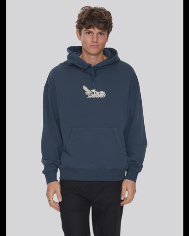 THRILLS Between Chaos & Calm Pull On Hood - FEDERAL BLUE