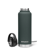 PROJECT PARGO -  Premium Insulated Stainless Sports Bottle 1200ml / 40oz - BBQ CHARCOAL