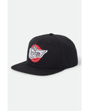 BRIXTON  Heyward Snapback - BLACK