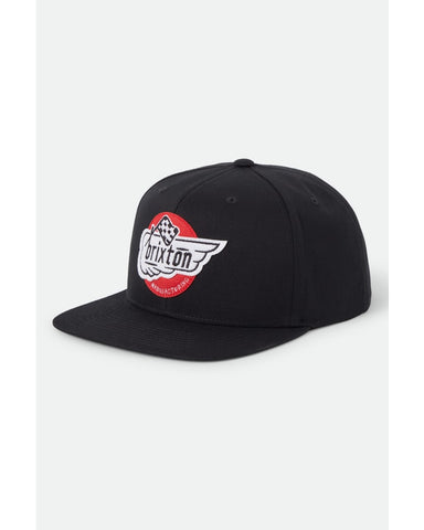 BRIXTON  Heyward Snapback - BLACK