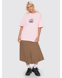 WORSHIP Fascination Oversized Fit Tee - PARFAIT PINK
