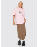 WORSHIP Fascination Oversized Fit Tee - PARFAIT PINK