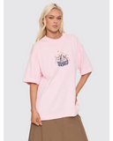 WORSHIP Fascination Oversized Fit Tee - PARFAIT PINK