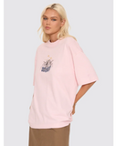 WORSHIP Fascination Oversized Fit Tee - PARFAIT PINK
