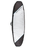 OCEAN & EARTH Double Compact Shortboard Cover XP - SILVER