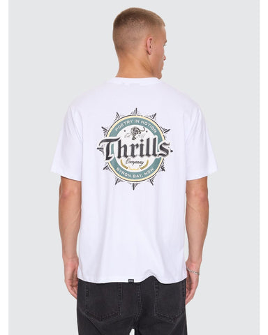 THRILLS Twist Off Merch Tee - WHITE