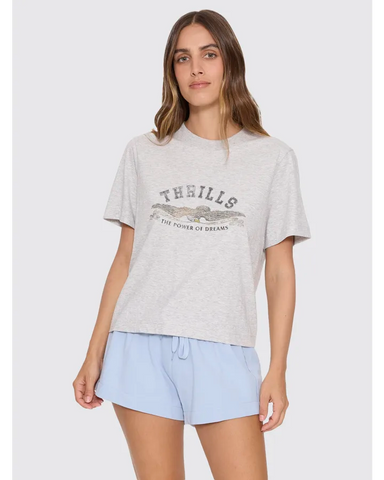 THRILLS The Power Of Dreams Essential Tee - SNOW MARLE