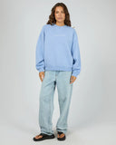 SILENT THEORY Logo Crew - LIGHT BLUE
