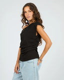 SILENT THEORY Soho Tee - BLACK