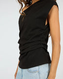 SILENT THEORY Soho Tee - BLACK