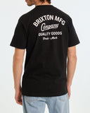 BRIXTON Straton S/S STND Tee - BLACK