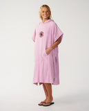 RIP CURL Icon Hooded Towel - MAUVE