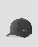 RIP CURL Vaporcool Phaser Flexfit Cap - BLACK MARLE