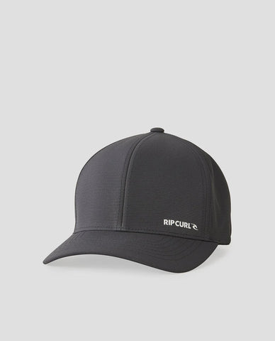 RIP CURL Vaporcool Phaser Flexfit Cap - BLACK MARLE