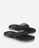 RIP CURL Pacific Rinse Bloom Open Toe  BLACK/ BROWN